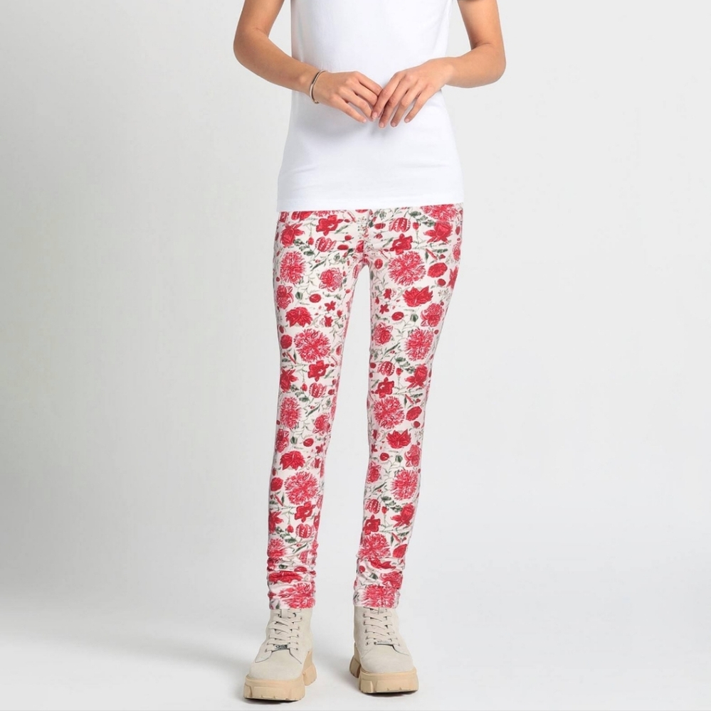 GAUDÌ Casual Pants with floral print